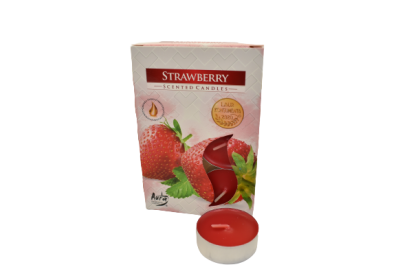 Lumanari parfumate Strawberry 6/set 