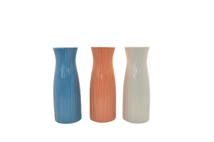 Vaza cu striatii, din ceramica 1294g 