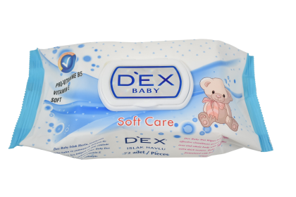 Servetele umede dex baby soft care 72/ buc