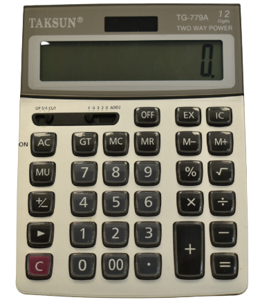 Calculator taksun 12 digit tg-779a