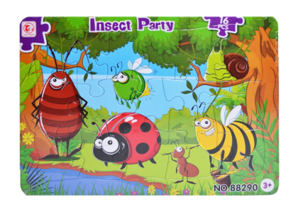 Puzzle carton insecte 88290                                 