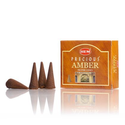 Conuri parfumate 10/set amber