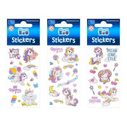 Stickere unicorn starpack 498840
