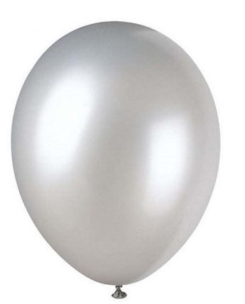 Baloane 2.8g argintii 100buc/set                            