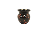 Candela ceramica, flori 1170g 