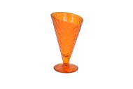 Cupa desert sticla 28cl gelato portocaliu