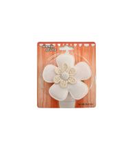 Magnet pentru perdea material textil floare alb