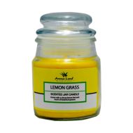 Lumanare parfumata sticla cu capac, Lemon Grass