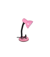 Lampa de birou cu talpa roz