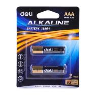 Baterii r3 (aaa) alcaline 2buc/set deli dle18504
