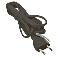 Cablu myyup negru 2x0.75mm cu stecher f s19273