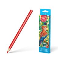 Creioane colorate 6/set jumbo cu ascutitoare erich 32473