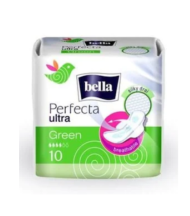Bella absorbante perfecta slim green 10buc