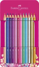 Set cadou 12 creioane colorate sparkle fc201737