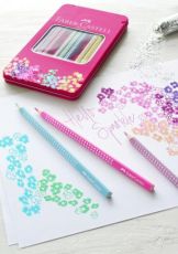 Set cadou 12 creioane colorate sparkle fc201737