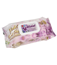 Servetele umede cu capac 120buc violet