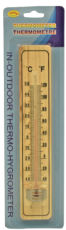 Termometru din lemn pentru camera 21cm