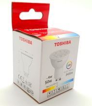 Toshiba bec led gu10 345lm 4w/neutru 380272(5)
