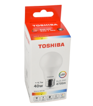 Toshiba bec led a60 e27 470lm 4.7w/warm 384393(6)