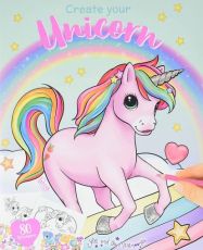Ylvi carte de colorat unicorn 1-10534