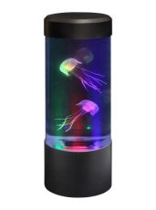 Acvariu decorativ cu meduze-lampa de noapte