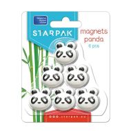 Magneti panda 6buc/set 398962                               