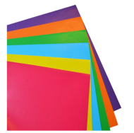 Hartie glasata A4 6 culori 30file Paperland