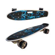 Placa skateboard cu roti silicon led M350-1YST